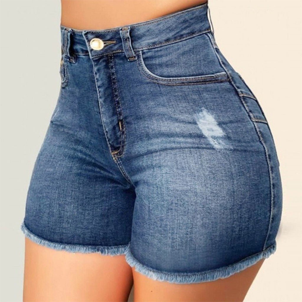 Short Jeans Feminino Push Up - Loja Fact