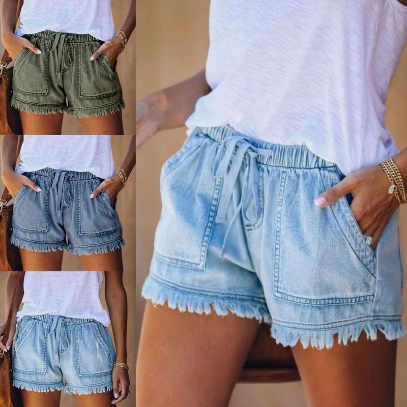 Short Jeans Feminino Vibes - Loja Fact