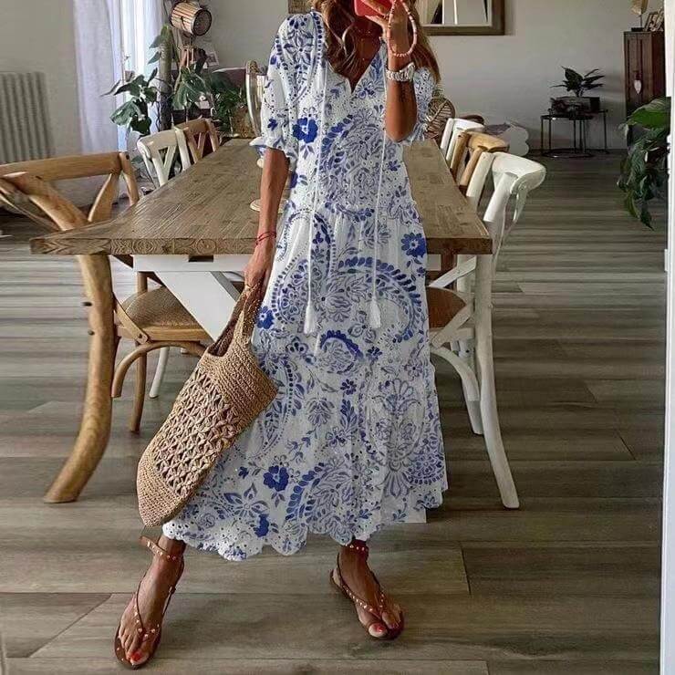 Vestido Longo e Saia de Camadas Paris - Loja Fact