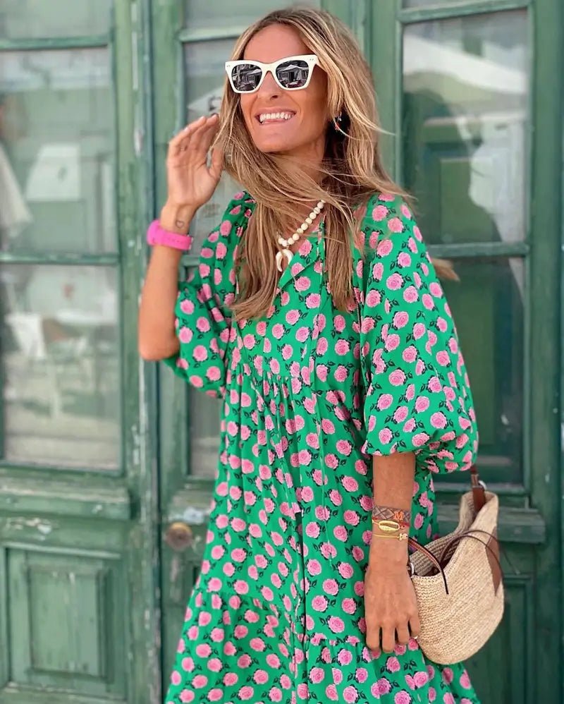 Vestido Mídi e Saia de Camadas Bolgar - Loja Fact