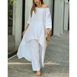 Conjunto de Linho Alongado Amanda