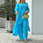 Conjunto de Linho Alongado Amanda