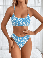 Biquíni Floral High Waist - Camila - Ziora