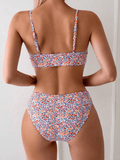 Biquíni Floral High Waist - Camila - Ziora