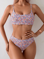 Biquíni Floral High Waist - Camila - Ziora