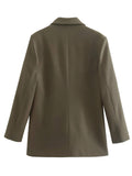 Blazer Alongado Oversized Kristell - Vista Ladies