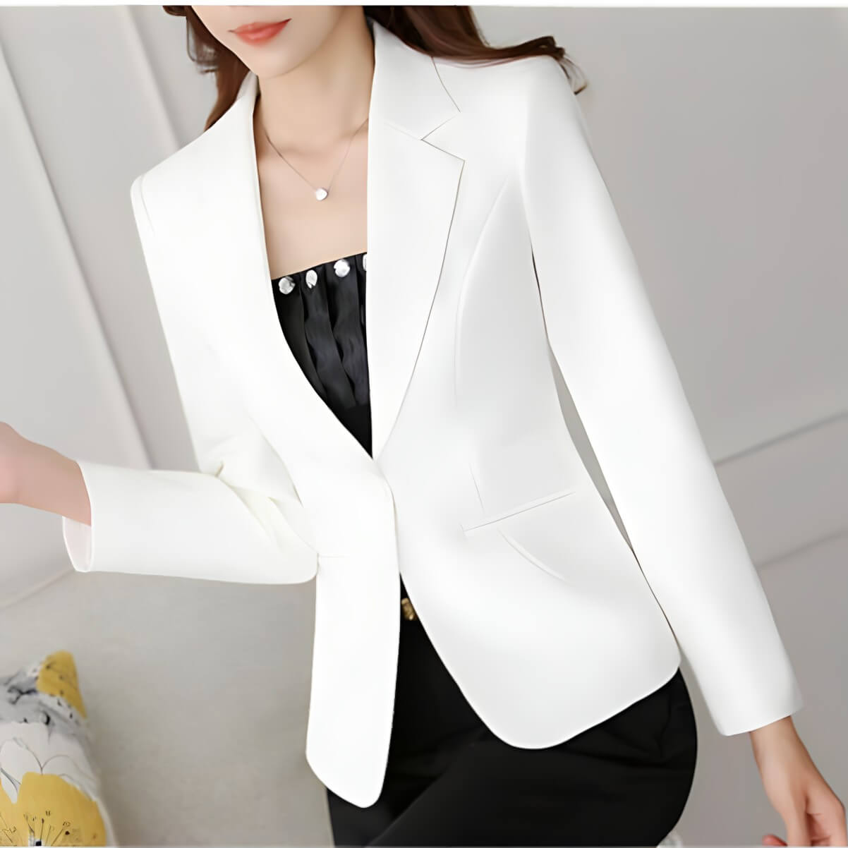 Blazer Casual de Alfaiataria Bureau - Vista Ladies