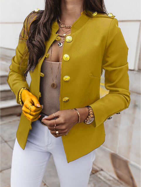 Blazer com Abotoamento Livin - Vista Ladies