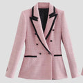 Blazer Feminino Casual de Lã Passy - Vista Ladies