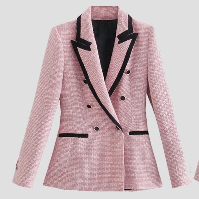 Blazer Feminino Casual de Lã Passy - Vista Ladies