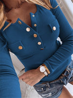 Blusa com Abotoamento Apatita - Vista Ladies