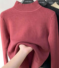 Blusa de Frio Feminina Grossa Térmica de Tricot Peluciada | Muller - Innovare
