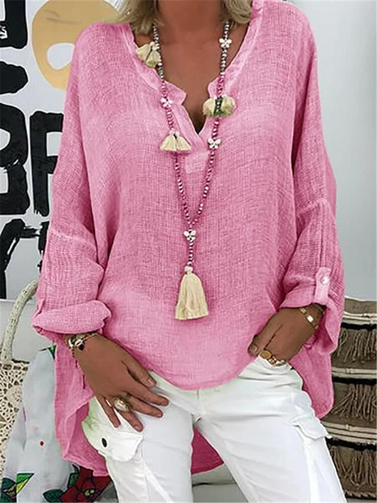 Blusa de Linho Amour - Ziora