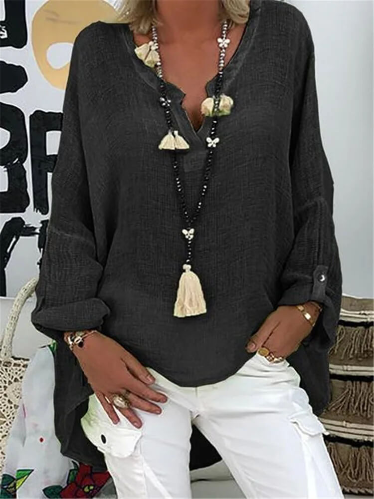 Blusa de Linho Amour - Ziora