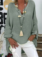 Blusa de Linho Amour - Ziora