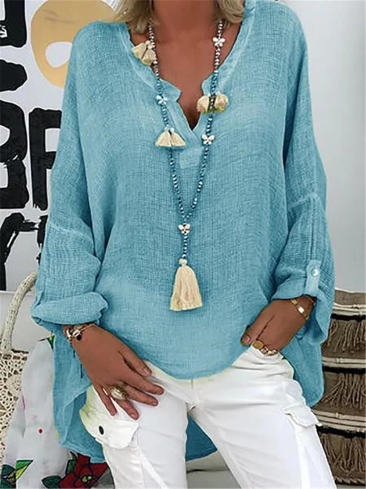 Blusa de Linho Amour - Ziora