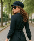 Boina Feminina Francesa em Lã com Aba Vintage Elegante | Oslo - Innovare