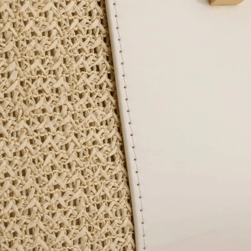 Bolsa de Mão em Palha Sandy - Ziora