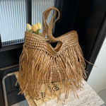 Bolsa de Palha e Franjas Lory - Ziora