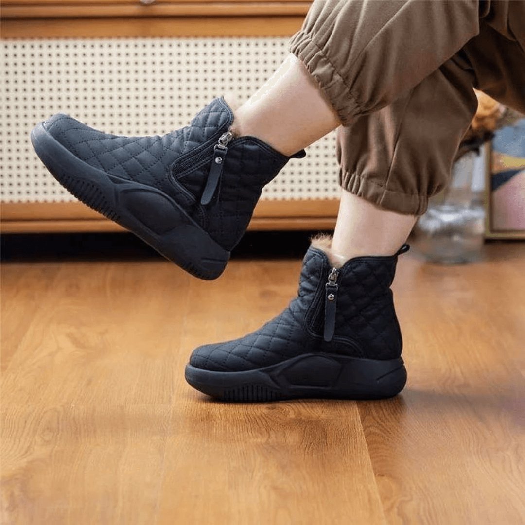 Bota Feminina de Inverno Impermeável Velvet - Vista Ladies