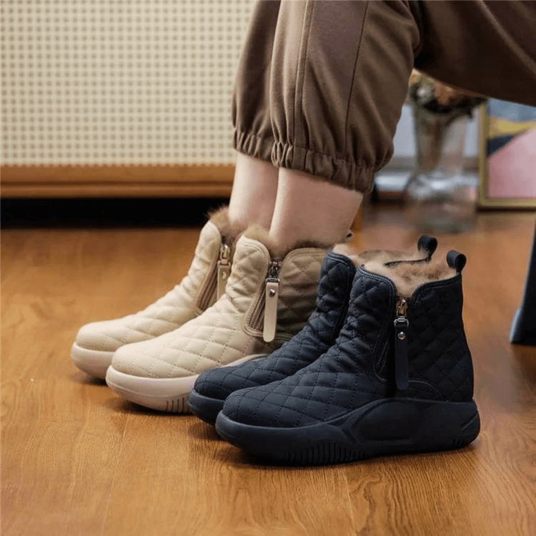 Bota Feminina de Inverno Impermeável Velvet - Vista Ladies