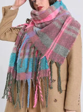 Cachecol Feminino de Lã Grosso e Macio para Inverno | Lille - Innovare