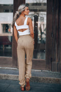 Calça Harem Algodão Cintura Elástica Bali - Ziora