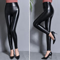 Calça Legging Couro Térmica Peluciada - Vista Ladies
