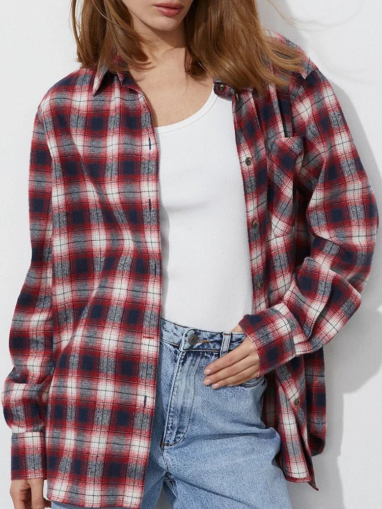 Camisa Xadrez Girona - Ziora