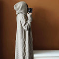 Cardigan Alongado com Capuz Matera - Vista Ladies
