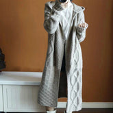 Cardigan Alongado com Capuz Matera - Vista Ladies