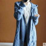 Cardigan Alongado com Capuz Matera - Vista Ladies