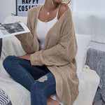 Cardigan Alongado Ponto Aberto Arbre - Vista Ladies