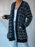 Cardigan Alongado Ponto Aberto Sapin - Vista Ladies