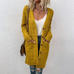 Cardigan Casual Alongado Stefion - Vista Ladies