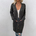 Cardigan Casual Alongado Stefion - Vista Ladies