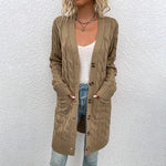 Cardigan Casual Alongado Stefion - Vista Ladies