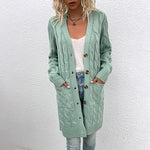 Cardigan Casual Alongado Stefion - Vista Ladies