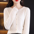 Cardigan Casual de Lã Savan - Vista Ladies