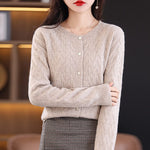 Cardigan Casual de Lã Savan - Vista Ladies