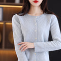 Cardigan Casual de Lã Savan - Vista Ladies