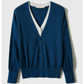 Cardigan Casual Gola Dupla Vent - Vista Ladies