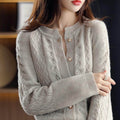 Cardigan Casual Vintage Glace - Vista Ladies
