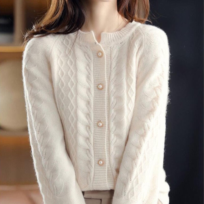 Cardigan Casual Vintage Glace - Vista Ladies
