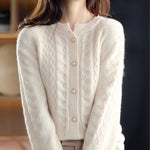 Cardigan Casual Vintage Glace - Vista Ladies