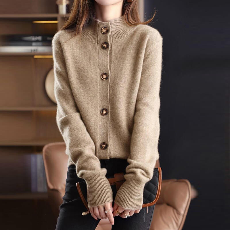 Cardigan com Botões Figuier - Vista Ladies
