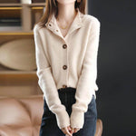 Cardigan com Botões Figuier - Vista Ladies