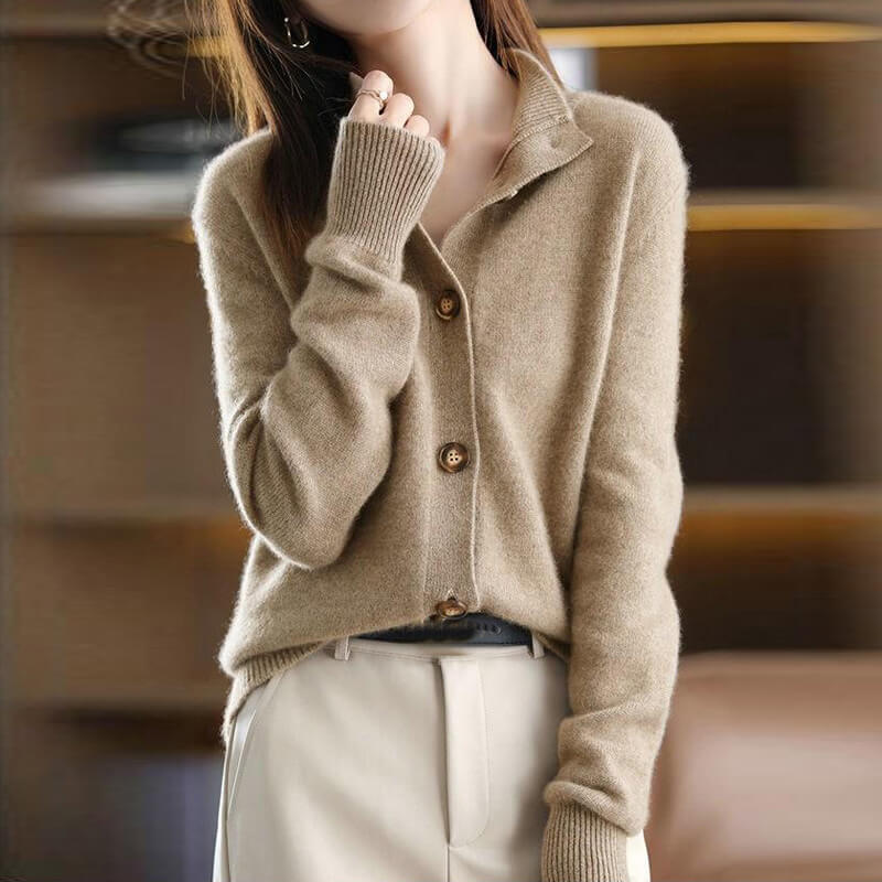 Cardigan com Botões Figuier - Vista Ladies