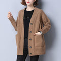 Cardigan com Botões Prunier - Vista Ladies
