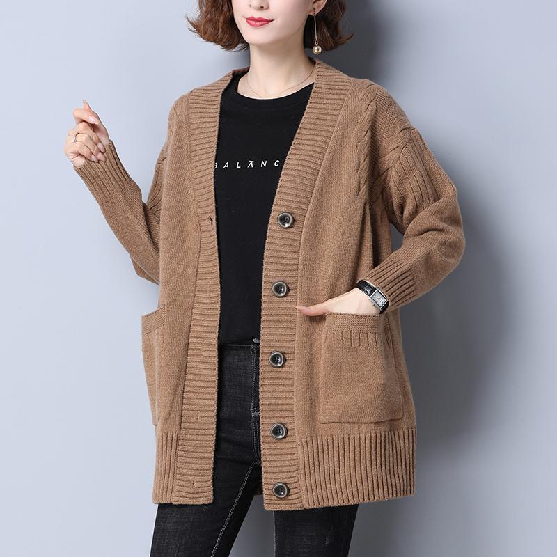 Cardigan com Botões Prunier - Vista Ladies